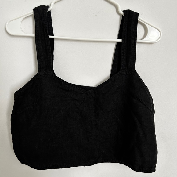 Mate the Label Linen Top/Bottom Set - Picture 2 of 6